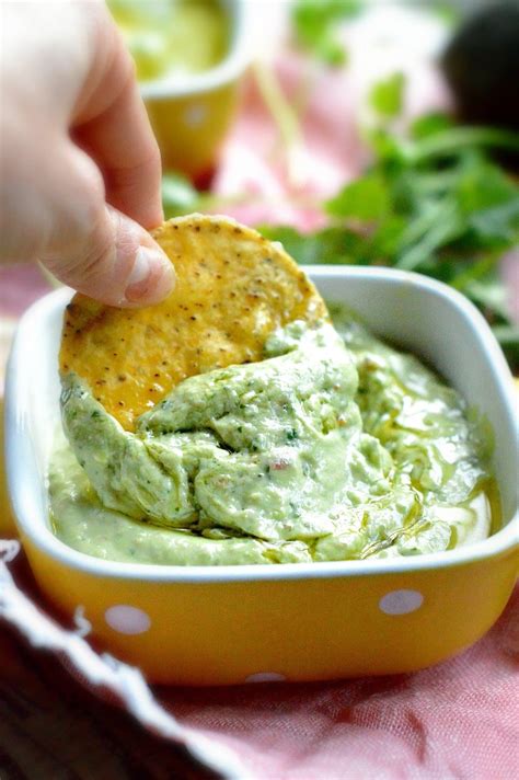 Simple Avocado Dip - Sweetashoney