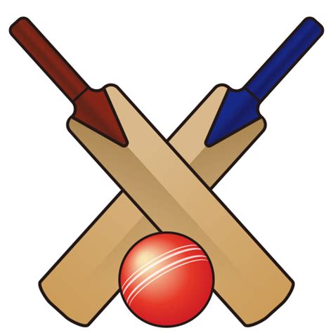 Cricket Bat And Ball Emoji for Facebook, Email & SMS | ID#: 12620 ...