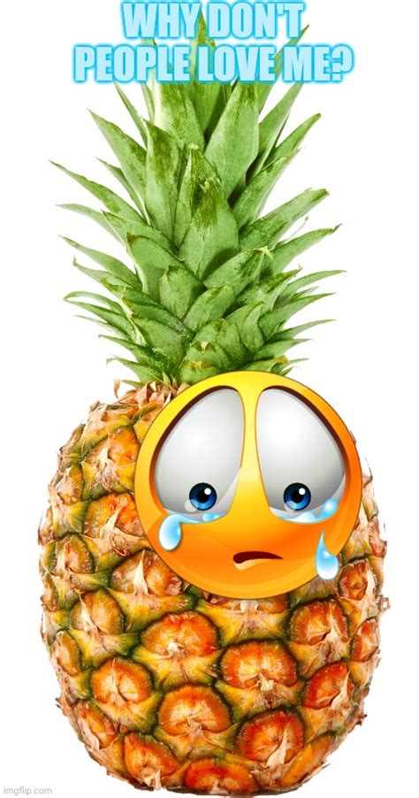 Why does everyone hate pineapples? - Imgflip