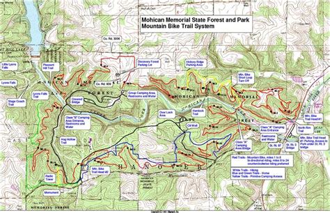 Mohican State Park Campground Map