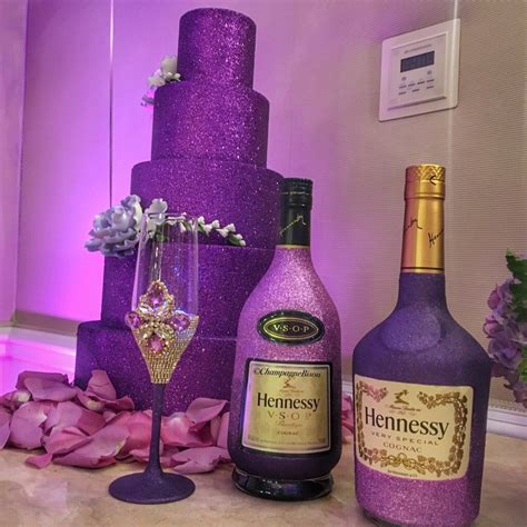Henny Cup$ - Trinidad James Bedazzled Bottle, Bling Bottles, Champagne Bottles, Glitter Bottles ...