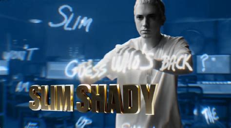 “The Real Slim Shady” is Now Eminem’s 4th Most Streamed Song on Spotify - Shady Films