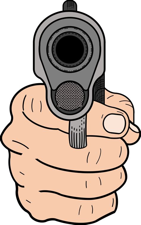 Hand Holding Shotgun Png - Hand With Gun Png Free Unlimited Png