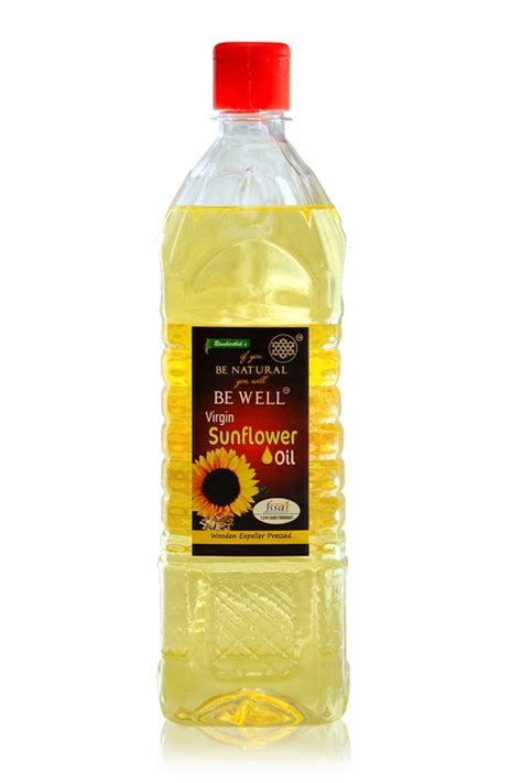 BE WELL Extra Virgin Wooden Expeller Pressed Sunflower Seed Oil, Packaging Size: 1 litre, Rs 300 ...