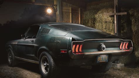 1920x1080 1968 Mustang GT Fastback 8k Rear Laptop Full HD 1080P ,HD 4k Wallpapers,Images ...