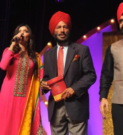 Legendary Indian Athlete Milkha Singh at the PUNJABI ICON AWARDS on ...