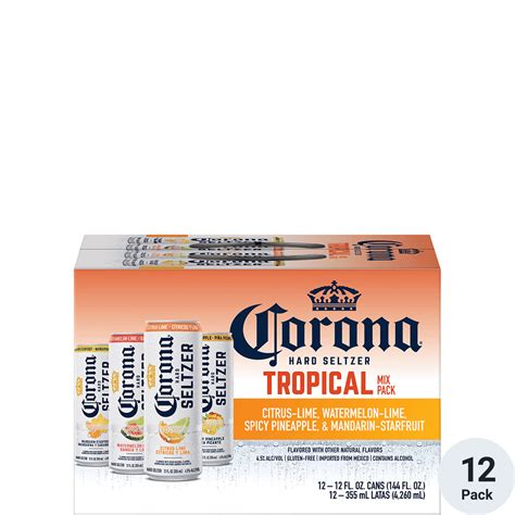 Corona Hard Seltzer Tropical Variety | Total Wine & More