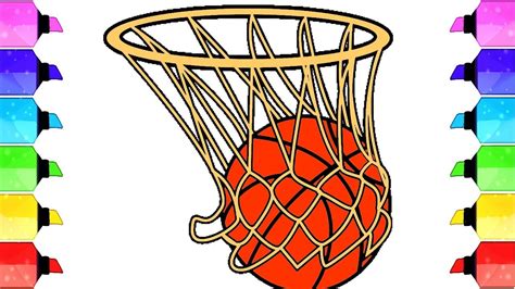 How To Draw A Basketball Hoop With A Ball - change comin