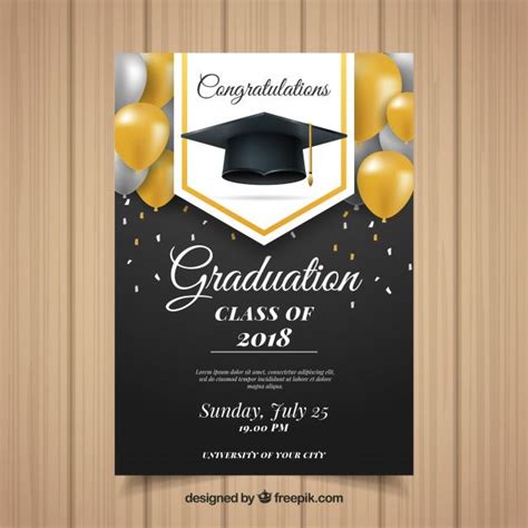 Graduation Invitation Card Template Free Download - PRINTABLE TEMPLATES