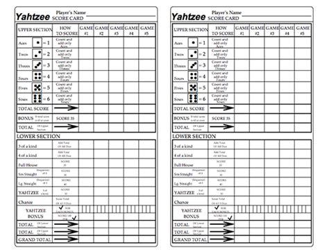 full house in yahtzee combinations - Belva Folse