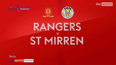 Rangers 2-0 St Mirren - WireFan - Your Source for Social News and ...