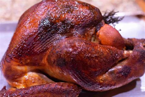 Smoky Bourbon-Brined Turkey Recipe