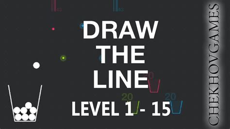 Draw The Line - Level 1 - 15 Walkthrough (Game by Qizz) - YouTube