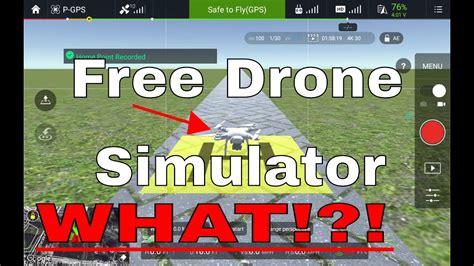 DJI Phantom flight simulator - Free drone simulator - YouTube