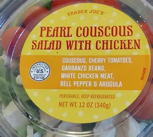 Trader Joe's Pearl Couscous Salad with Chicken Reviews - Trader Joe's Reviews