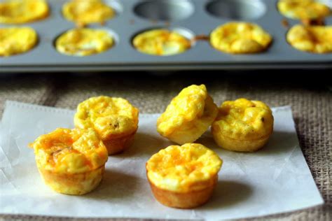 Cheesy Bacon Mini Egg Muffins Recipe