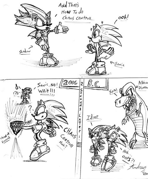 How Sonic tried Chaos Control by sonichero360 on DeviantArt