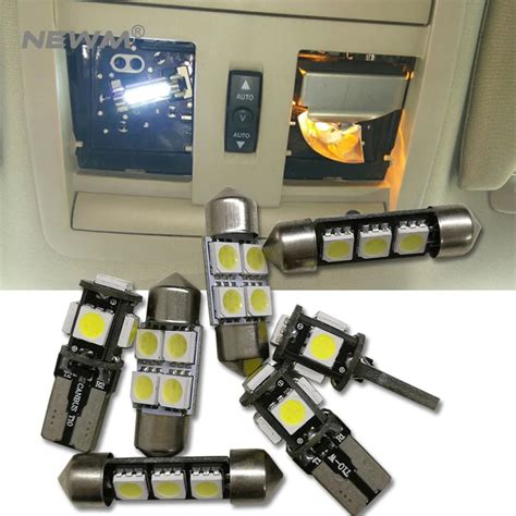 12pcs Canbus White Car LED Light Bulbs Interior Package Kit For 2005 2010 Jeep Grand Cherokee ...