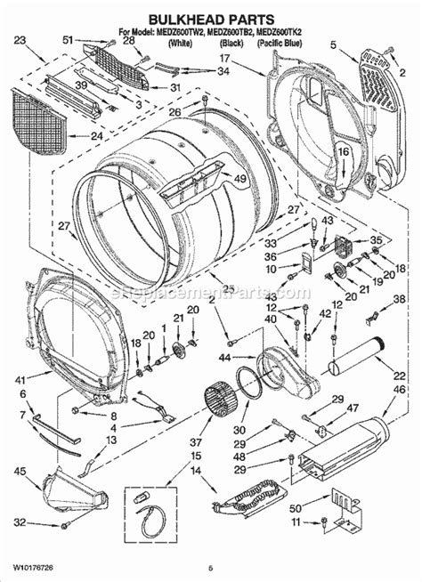 Maytag Electric Dryer Parts Diagrams - Wiring Draw