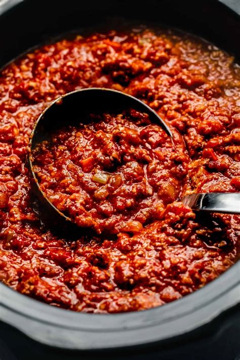 Slow Cooker Bolognese Sauce (Crockpot Bolognese)