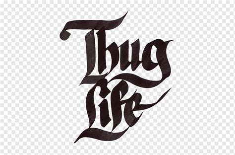 Thug Life logo, Thug Life, 2pac, celebrities, sticker, 2pac png | PNGWing