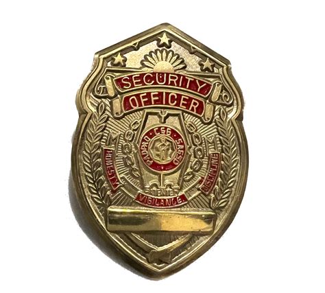 SECURITY BADGE OFFICER PREMIUM (MAKAPAL BADGE) | Lazada PH