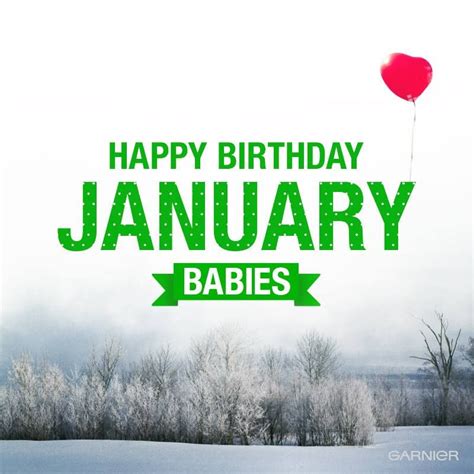 Happy Birthday to all the January babies! | Happy birthday quotes for ...