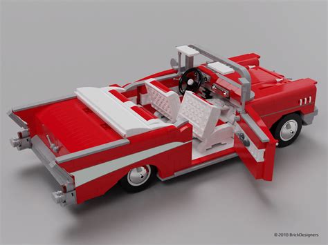 Lego Chevy Bel Air 1957 | There is a glove compartment under… | Flickr