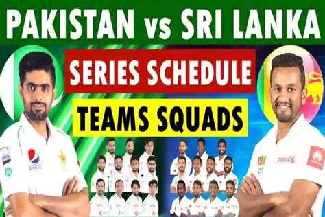 SL vs PAK 2023: Test Schedule, Squad, Timing, Playing11, Venue