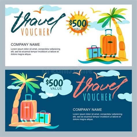 Travel Voucher Template