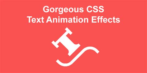 15 Gorgeous CSS Text Animation Effects [Examples]