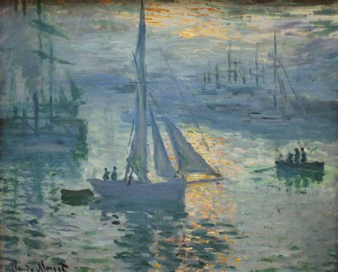 Sunrise, The Sea - Claude Monet - WikiArt.org - encyclopedia of visual arts