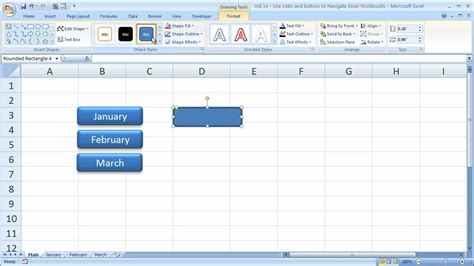 Excel Tips 14 - Links in Excel to Quickly Navigate Between Worksheets ...