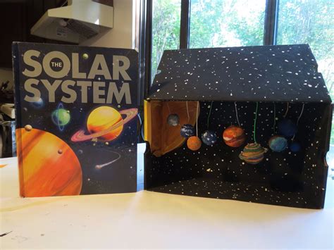 My Three Seeds of Joy Homeschool: Solar System Diorama Solar System Model Project, Make A Solar ...