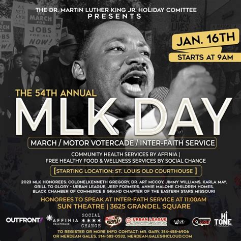 2023 MLK Jr. Day Event and Award