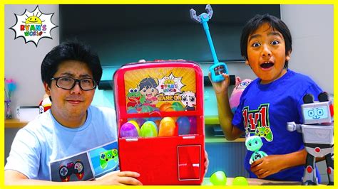 New Ryan's World Claw Machine is Here now! Game On - YouTube