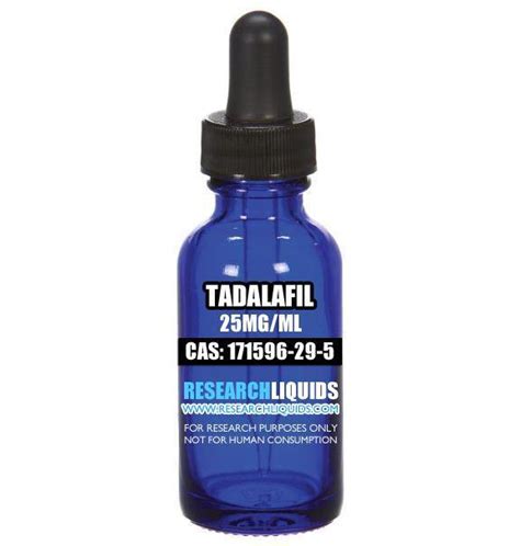 Liquid Tadalafil Review: Research Chemical for Treatment of ED