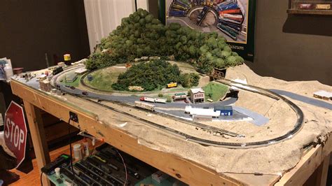 Overview of my 3x6 N scale layout : r/modeltrains