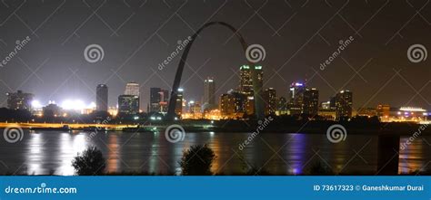 St Louis Night Skyline Image | semashow.com