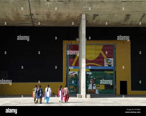 Le Corbusier, Assembly building, Capitol Complex, Chandigarh, Punjab ...