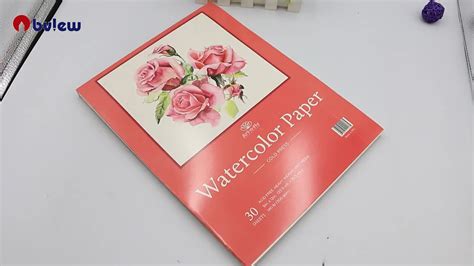 300gsm Art Sketch Watercolor Book Paper 20 Pages Painting Aquarelle For Adult And Child Drawing ...