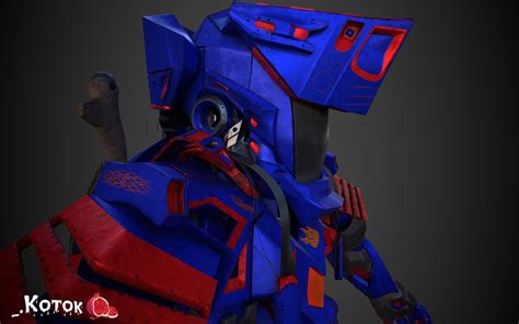 ArtStation - Warrior Robot | Game Assets