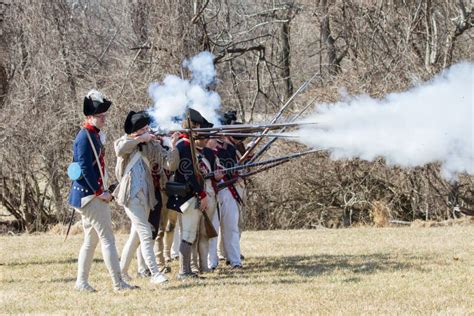 Revolutionary War Reenactment Editorial Photography - Image of president, historic: 4337967