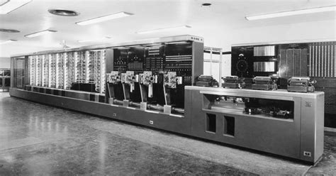 This Was IBM's Harvard Mark 1, The First Electromechanical Computer, A "monster" Of Almost Five ...