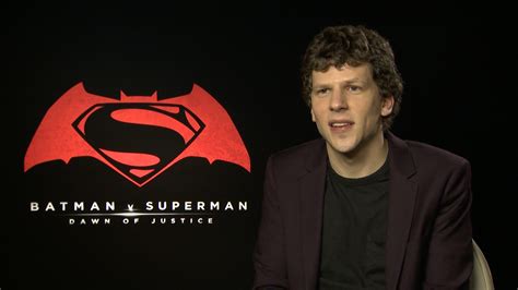 Exclusive Interview: Jesse Eisenberg on his interpretation of Lex Luthor in Batman v Superman ...