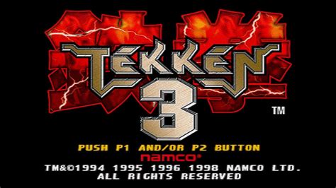 Tekken 3 (Arcade Mode) (PlayStation) 【Longplay】 - YouTube