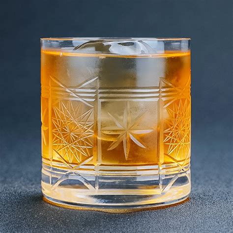 Old Fashioned Whiskey Glasses, Excellent For Cocktail Bourbon Rocks Glassware 380ml Barware-in ...