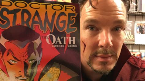 Benedict Cumberbatch casually drops into comic store dressed as Doctor ...