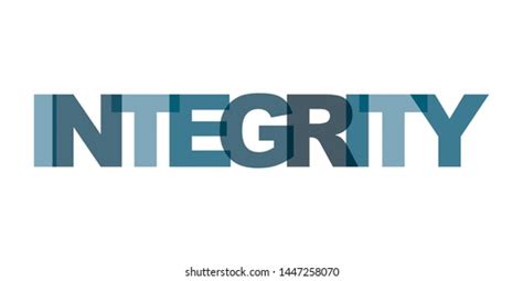 Integrity Management Business Card Text Modern Stock Vector (Royalty Free) 1447258070 | Shutterstock