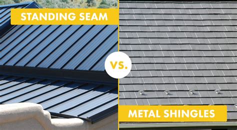 Standing Seam vs. Stamped Metal Shingle Roofs: Which is Best For You?